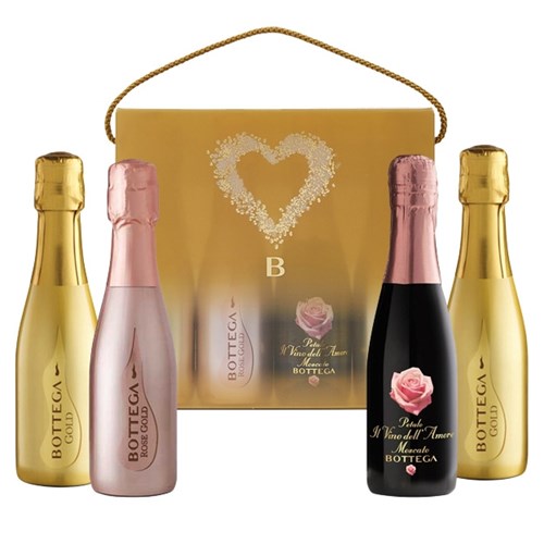 Bottega Gold Birilli Gift Pack 4 x 20cl - Fast Shipping